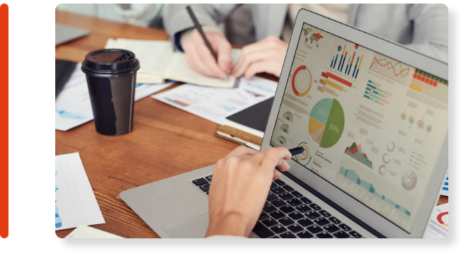 representation d’une évaluation de l’empreinte carbone pour une entreprise