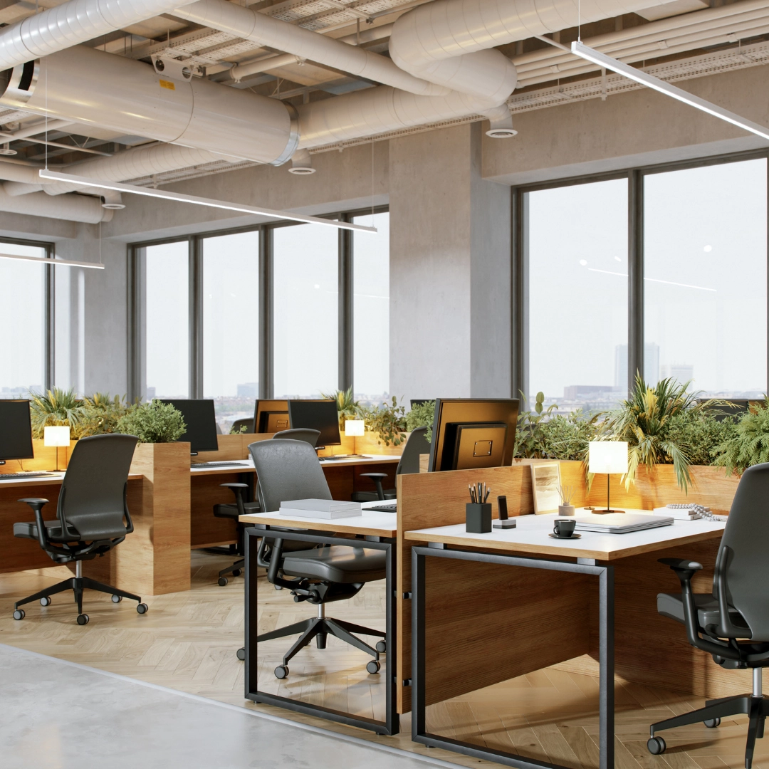 espace de travail chaleureux et accueillant