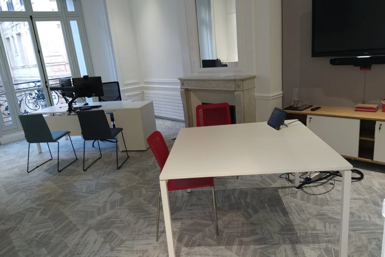 Bureaux d’entreprise après les travaux
