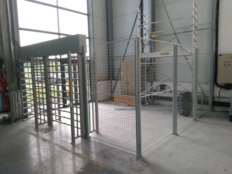 Creation d’une entrée sécurisée pour un site logistique