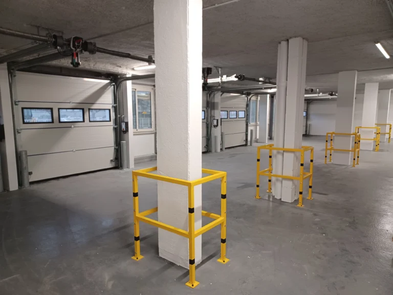 Création des portes sectionnelles de l’entrepôt logistique